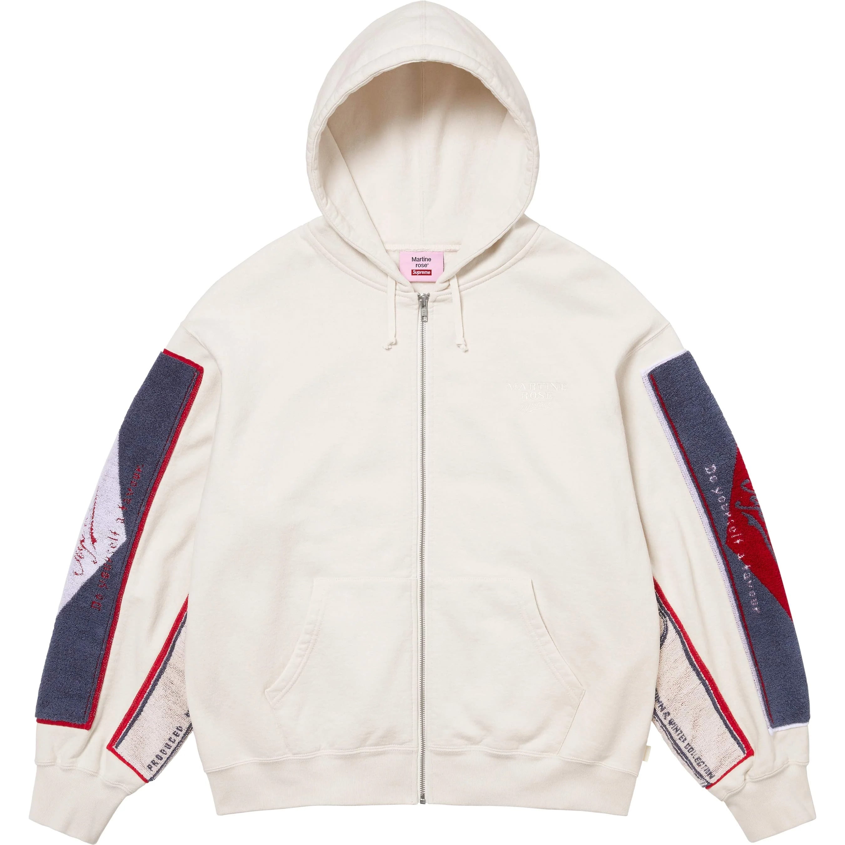 Supreme®/Martine Rose® Towel Zip Up Hooded Sweatshirt view 7